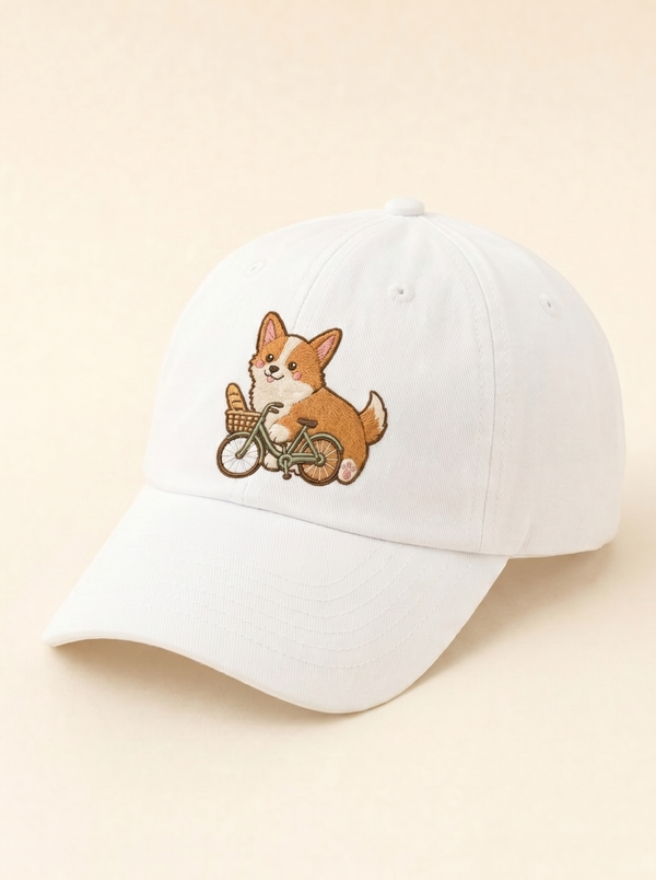 Bike Ride Corgi Hat