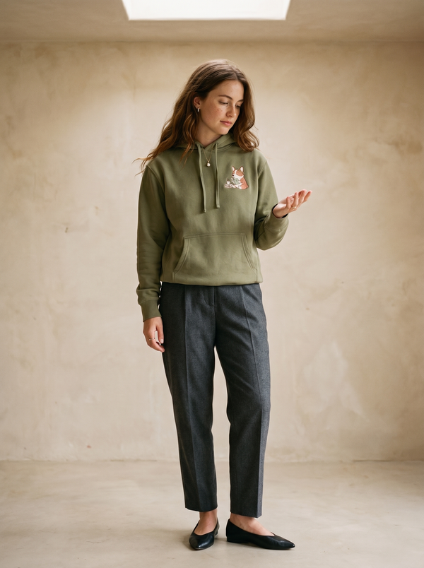 model standing