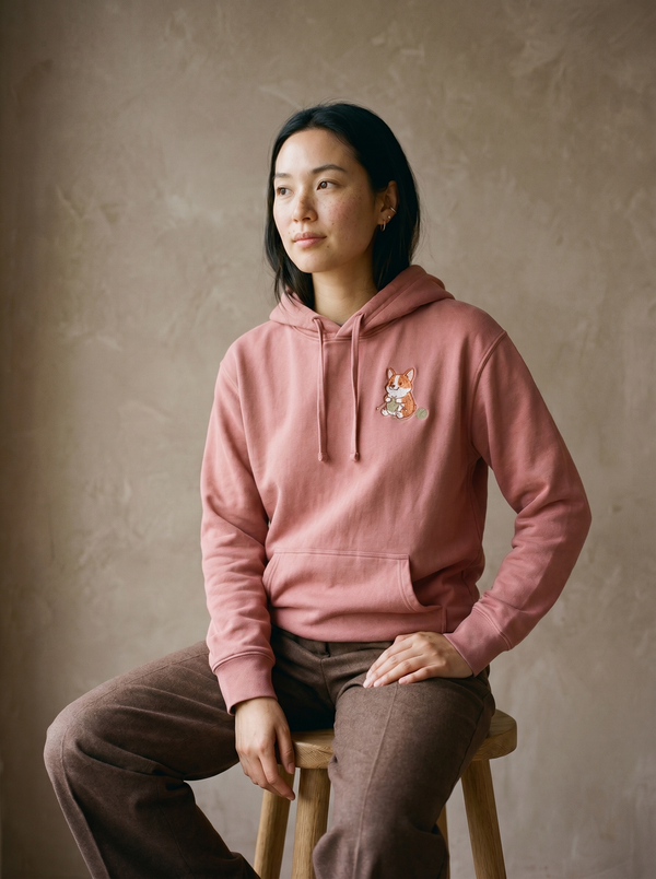model seated