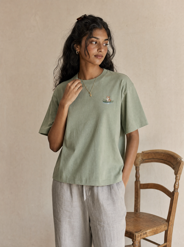 model standing