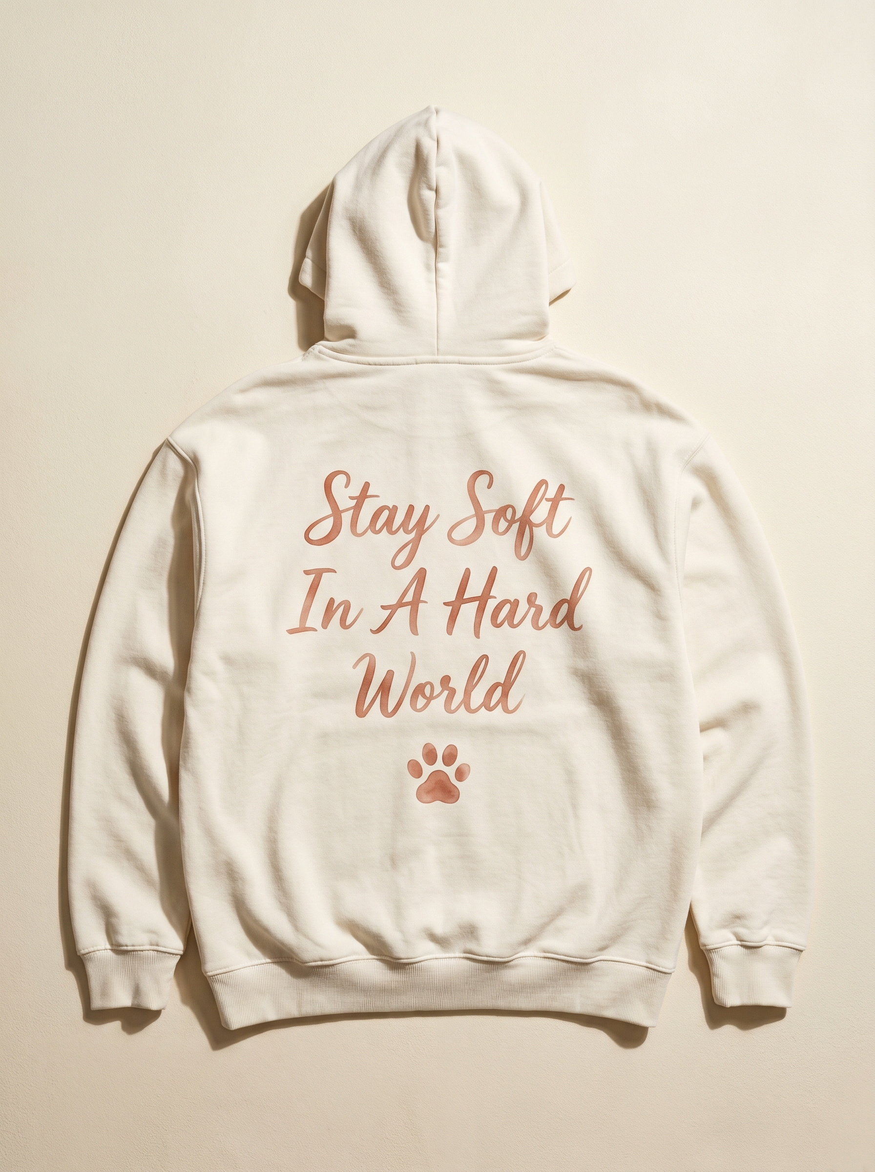 embroidered bookstore corgi hoodie - flat back