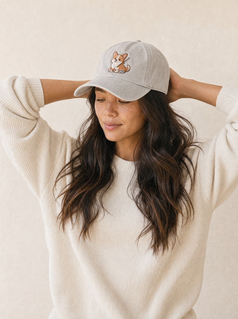 Fishing Pier Corgi Hat