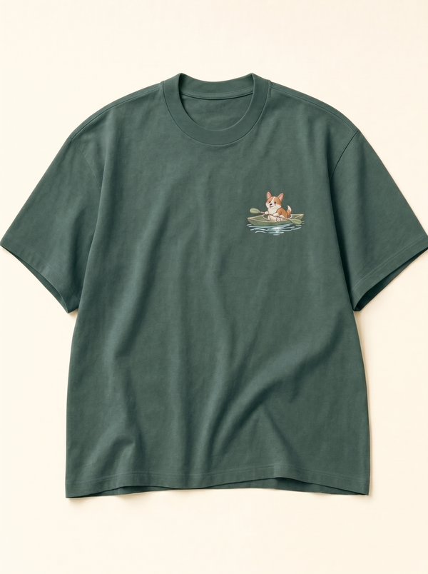 Lake House Corgi T-Shirt