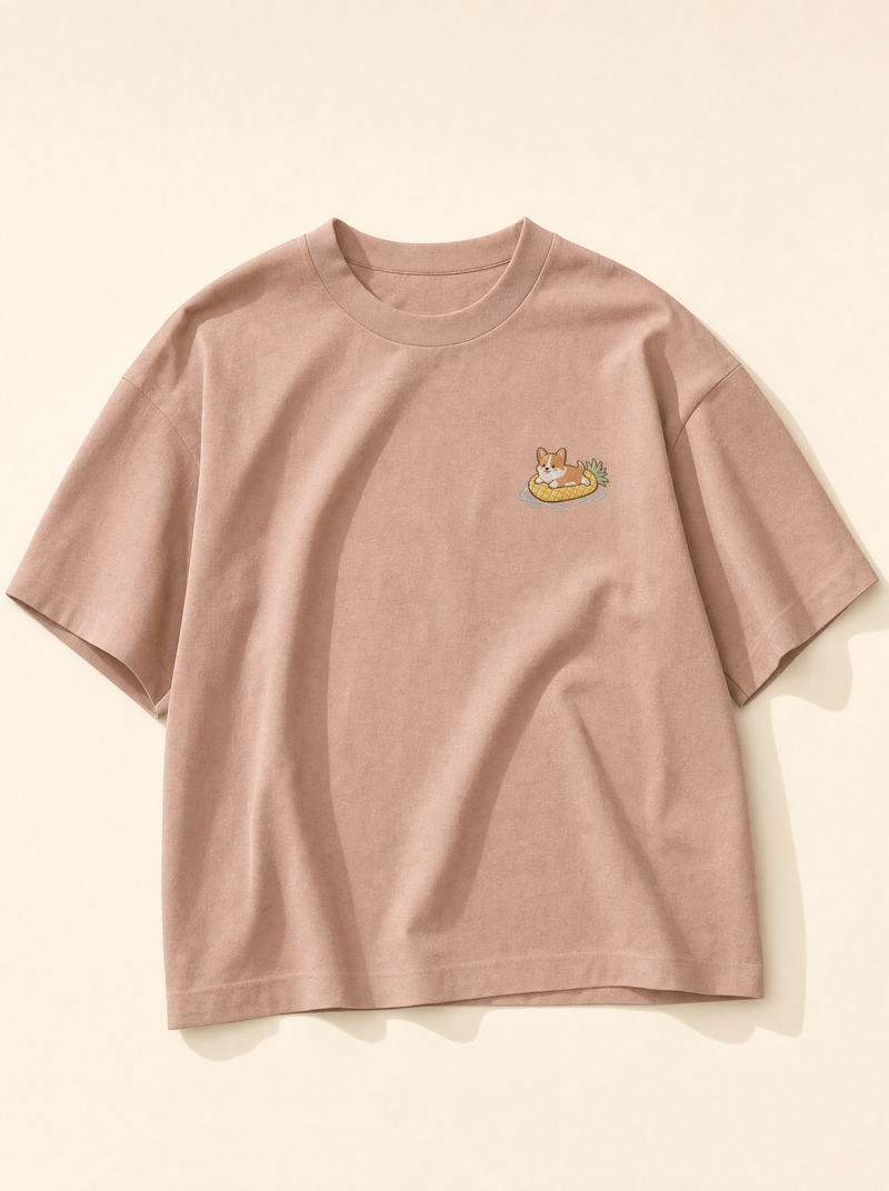Pool Float Corgi T-Shirt