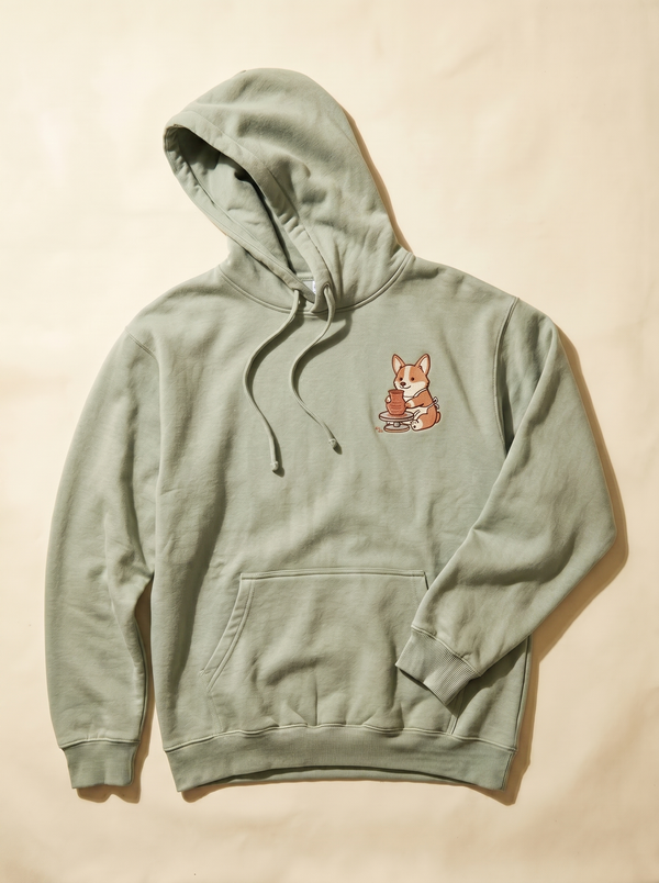 Pottery Corgi Hoodie