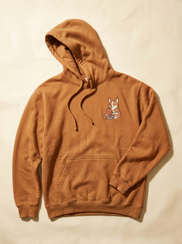 Pottery Corgi Hoodie