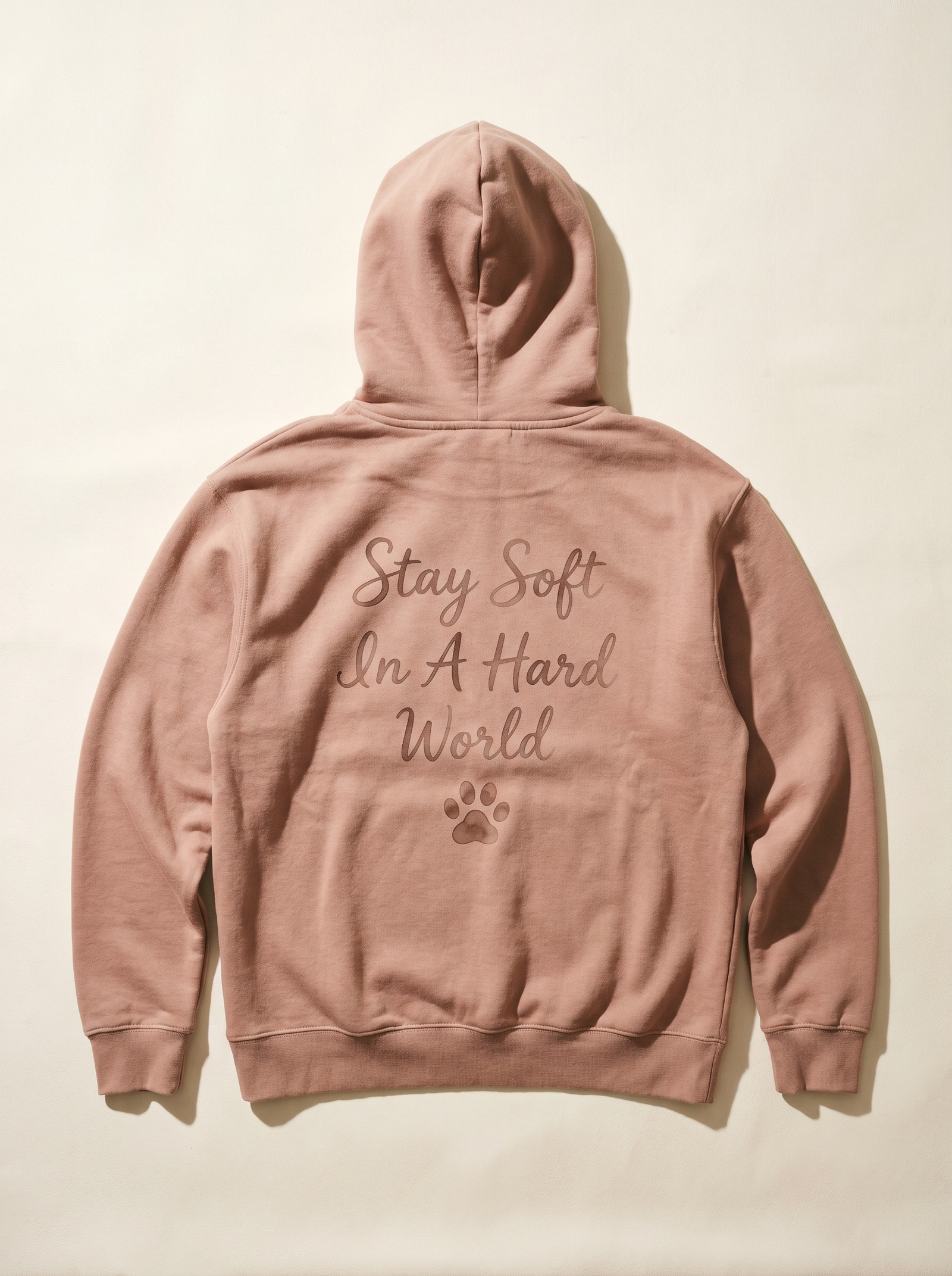 embroidered christmas corgi hoodie - flat back