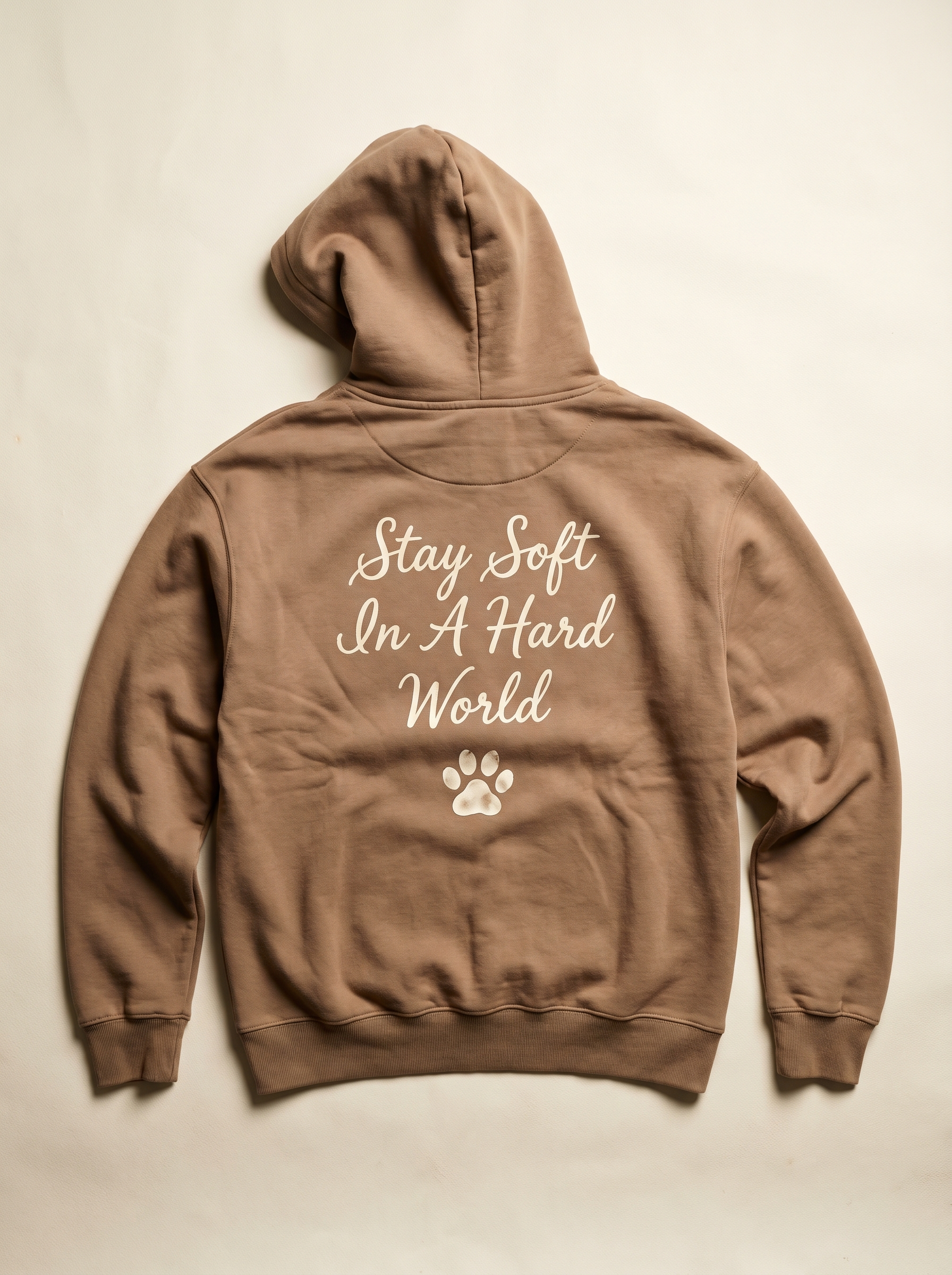 embroidered autumn leaves corgi hoodie - flat back