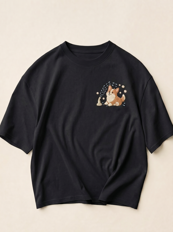 Splash Pad Corgi T-Shirt