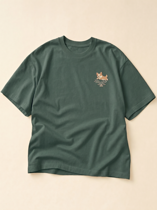 Sprinkler Corgi T-Shirt