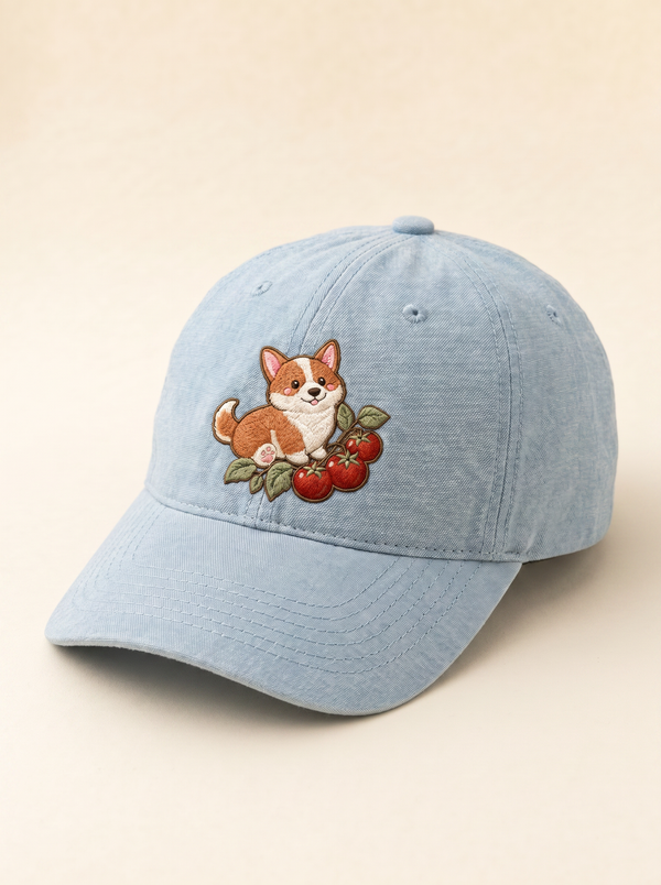 Tomato Vine Corgi Hat