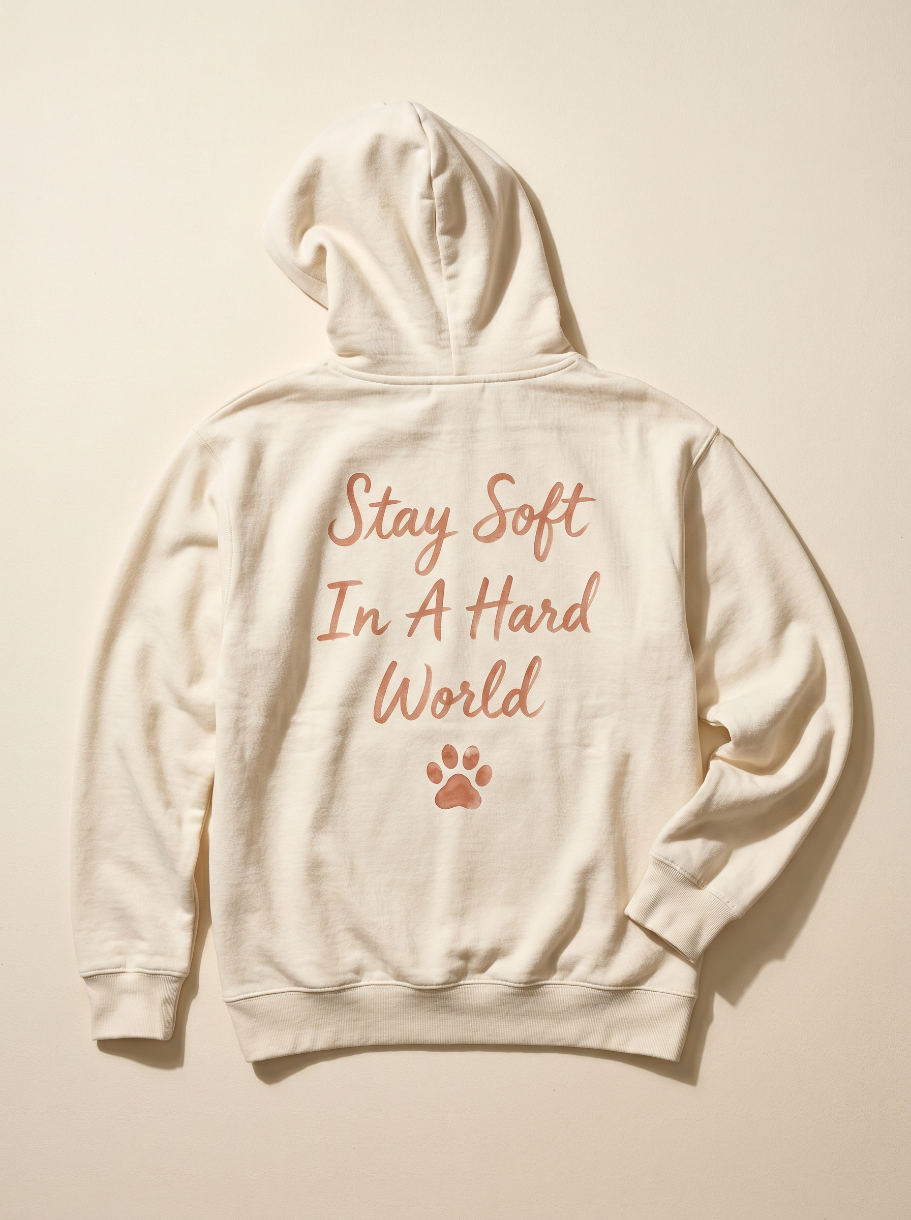 embroidered movie night corgi hoodie - flat back