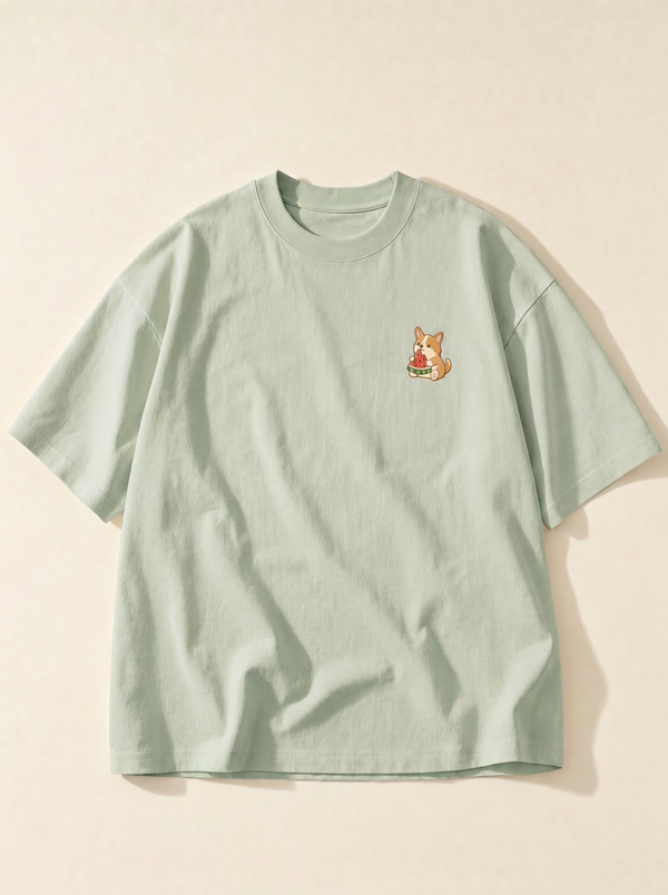 Watermelon Corgi T-Shirt