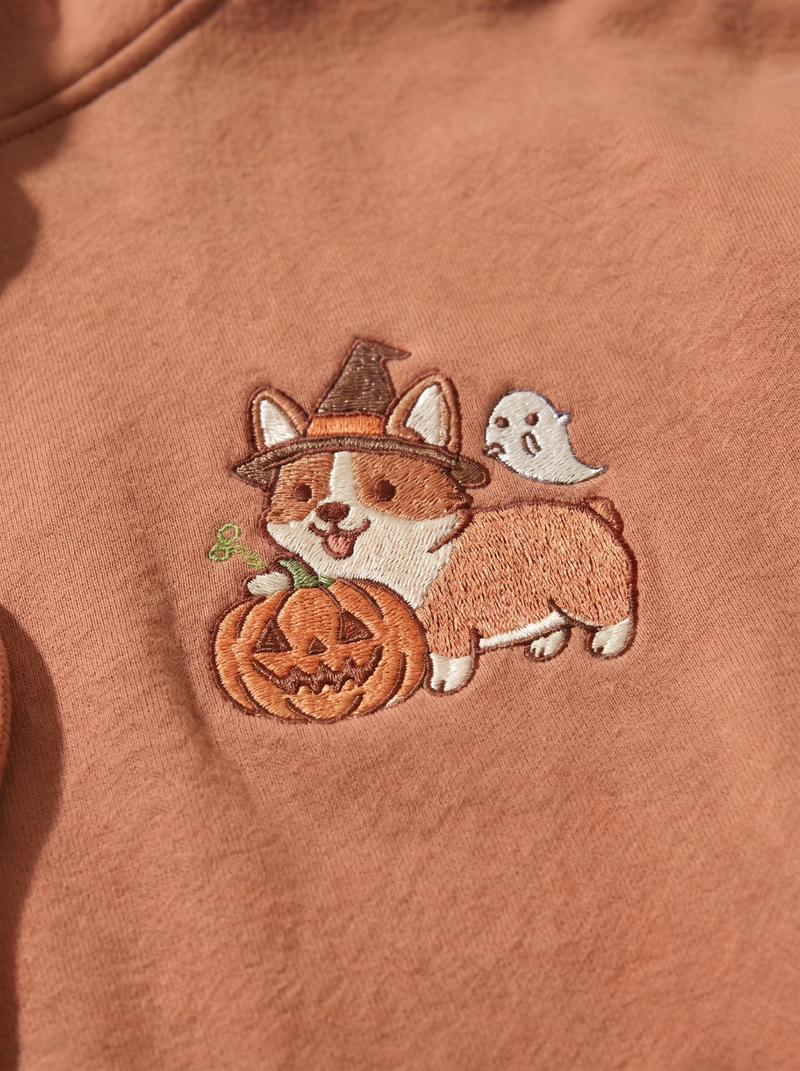 Halloween Corgi Hoodie